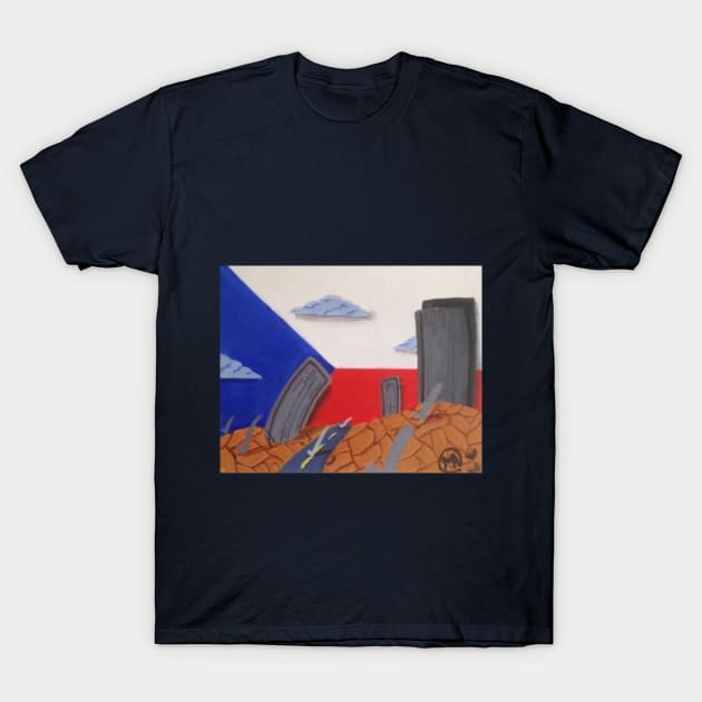 Czech Republic T-Shirt by ManolitoAguirre1990